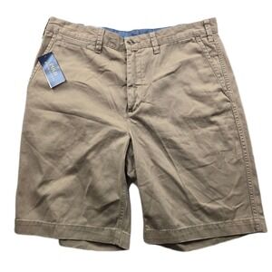 Polo Ralph Lauren Chino Shorts Mens 34 Khaki Tan Beige Relaxed 10" Luxury NEW